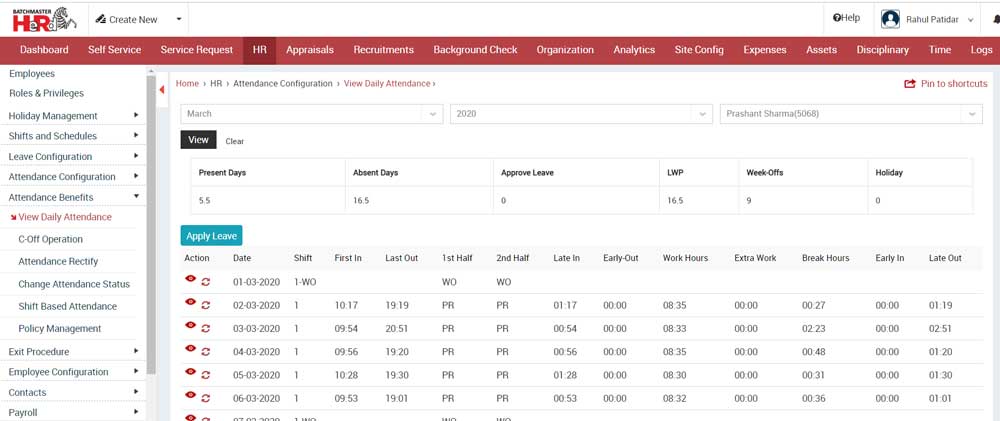 attendance-management-software