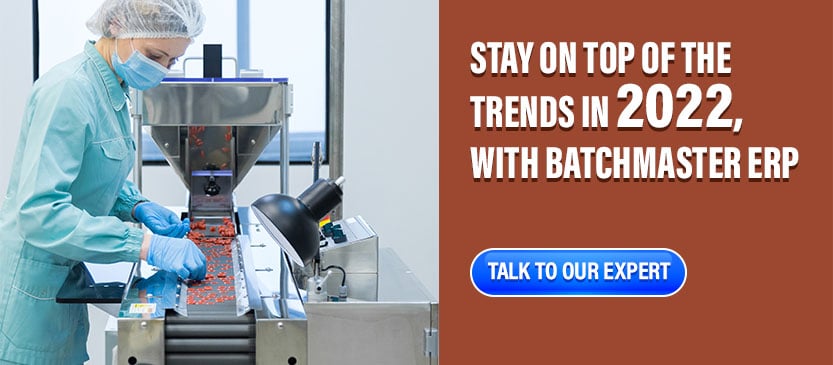 2022 trends in process manufacturing industry