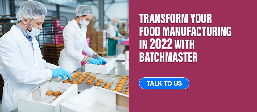 Food manufacturing software in 2022